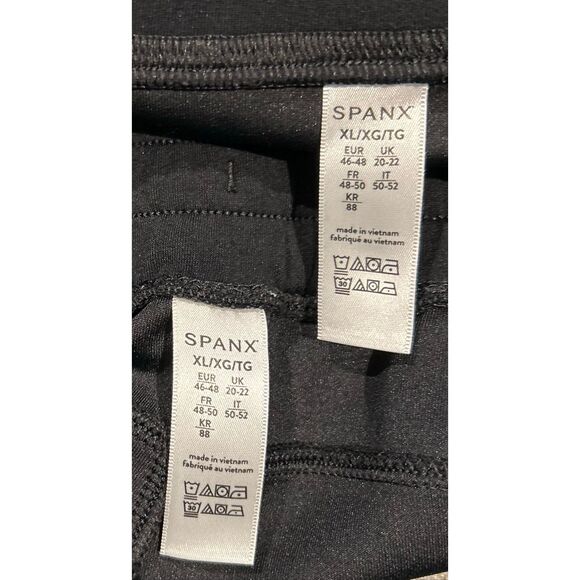 Spanx air essentials black outfit size XL - Picture 6 of 6